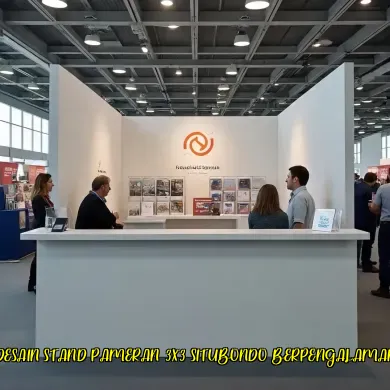 desain stand pameran 3x3 situbondo berpengalaman